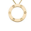 LOVE Three-Diamond Pendant