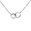 LOVE Half-Pavé Pendant