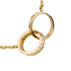 LOVE Half-Pavé Pendant