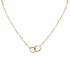 LOVE Half-Pavé Pendant