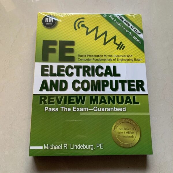 PPI FE Electrical and Computer Review Manual – Comprehensive FE Book for the FE Electrical and Computer Exam