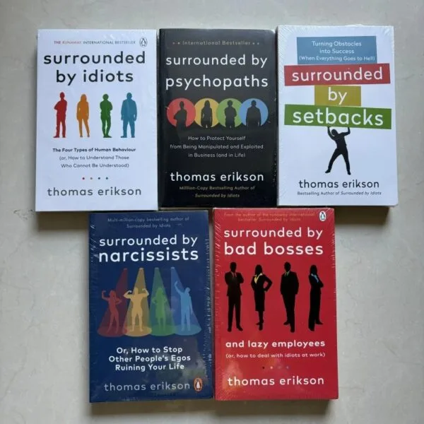5 Books Set By Thomas Erikson Surrounded by Idiots - Image 6