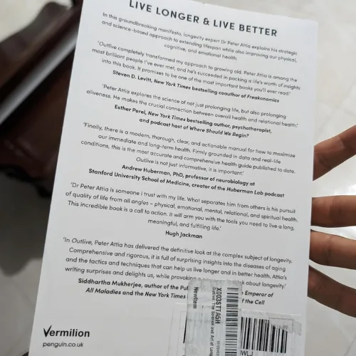 Outlive: The Science and Art of Longevity Paperback - Image 7