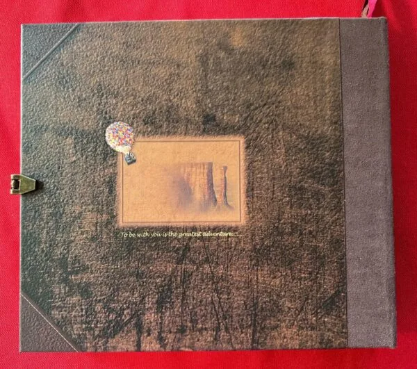 Scrapbook Photo Album,Our Adventure Book Scrapbook, 146 Pages Embossed Letter Cover Movie Up Travel Diary Journal Scrap Book - Image 15