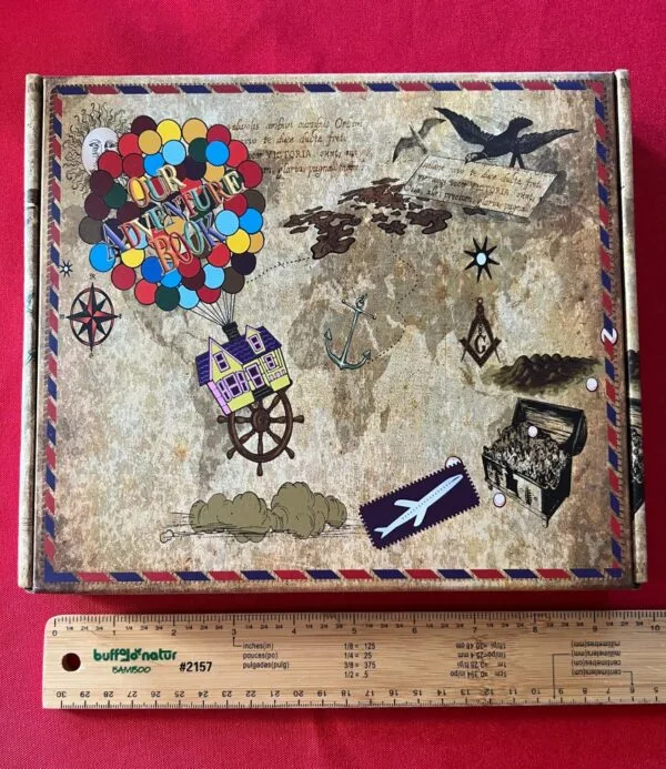 Scrapbook Photo Album,Our Adventure Book Scrapbook, 146 Pages Embossed Letter Cover Movie Up Travel Diary Journal Scrap Book - Image 11
