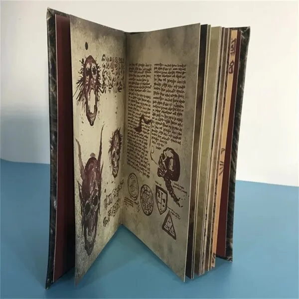 Necronomicon Dark Magic Book Demon Evil Dead Summon Book Altar Ceremony - Image 9