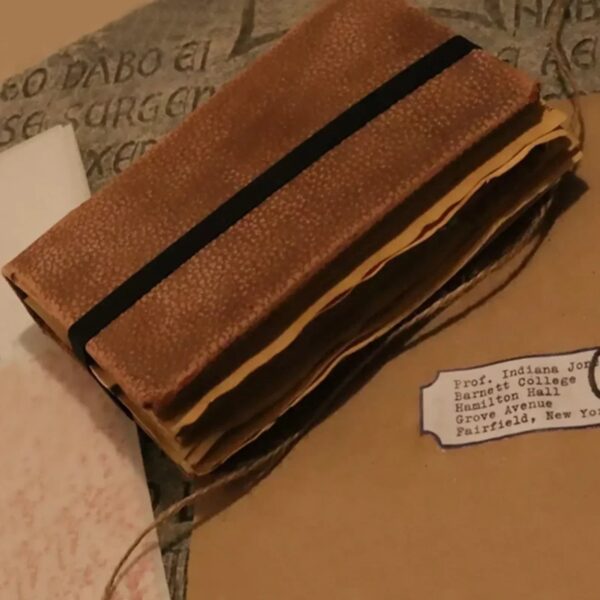 Indiana Jones Grail Diary Prop + Hidden Precious Deposits Movie Gift Collectible - Image 6