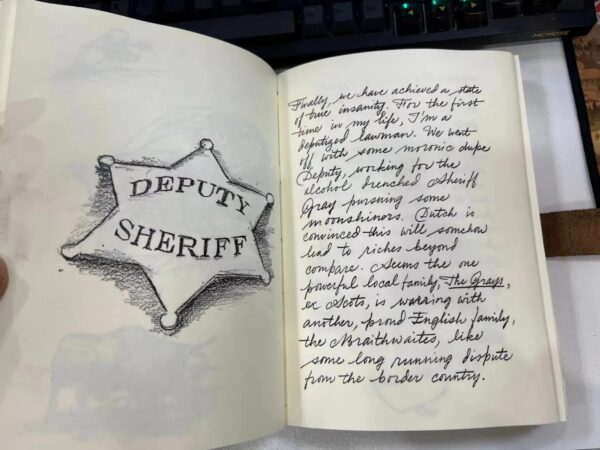 Arthur Morgan Journal Arthur's Diary rdr2 Cosplay Video Game Props Red Dead Redemption Collection - Image 3