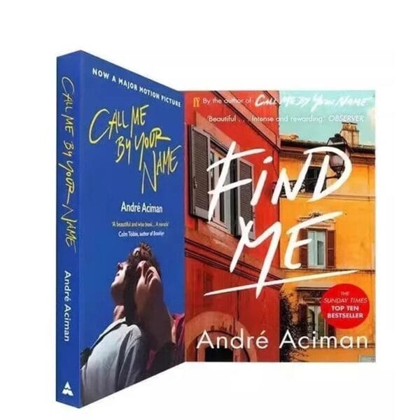 2 Books Call Me By Your Name,Find Me A Novel By Andre Aciman New York Times Bestseller Story Book - Image 9