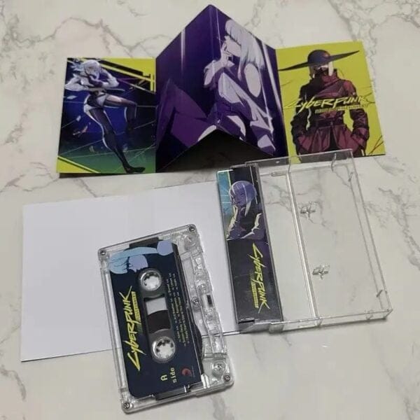 Anime Cyber Akira Yamaoka Music Tape David Martinez Greatest Hits OST Album Cassettes Cosplay Recorder Walkman Soundtracks Box - Image 3
