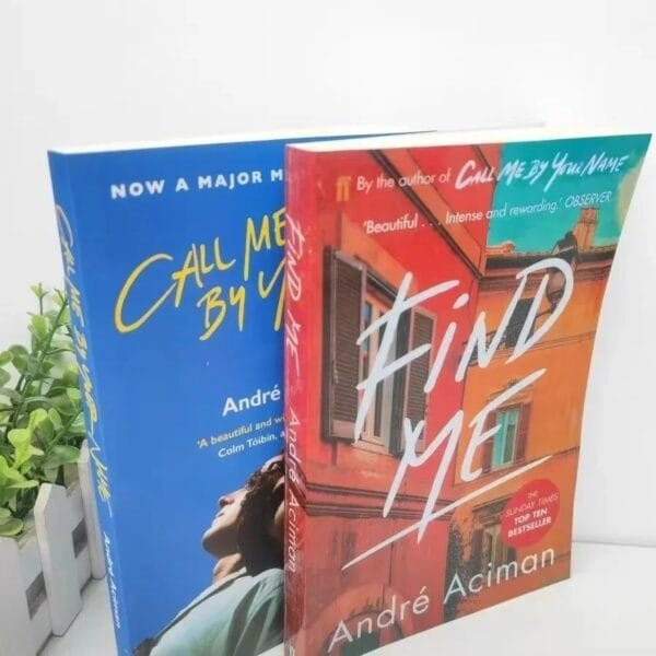 2 Books Call Me By Your Name,Find Me A Novel By Andre Aciman New York Times Bestseller Story Book - Image 8