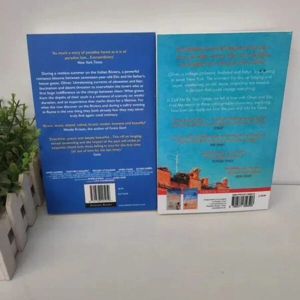 2 Books Call Me By Your Name,Find Me A Novel By Andre Aciman New York Times Bestseller Story Book - Image 7