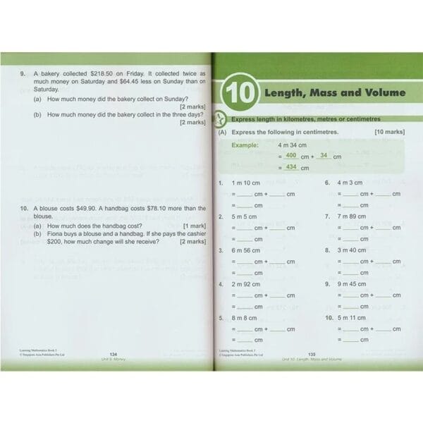 6 Books/Set SAP Learning Mathematics Book Grade 1-6 Children Learn Math Books Singapore Primary School Mathematics Textbook - Image 5