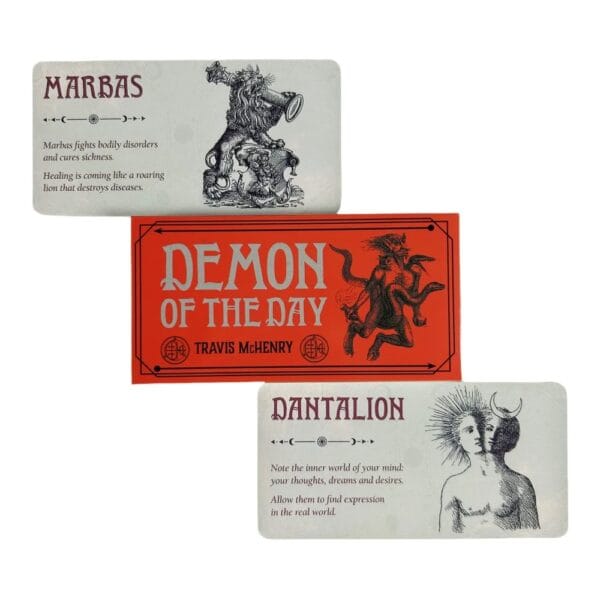 1pc Demon Of The Day Cards A 40pcs Tarot English Divination Edition Deck Board Game Oracle Cards - Image 4