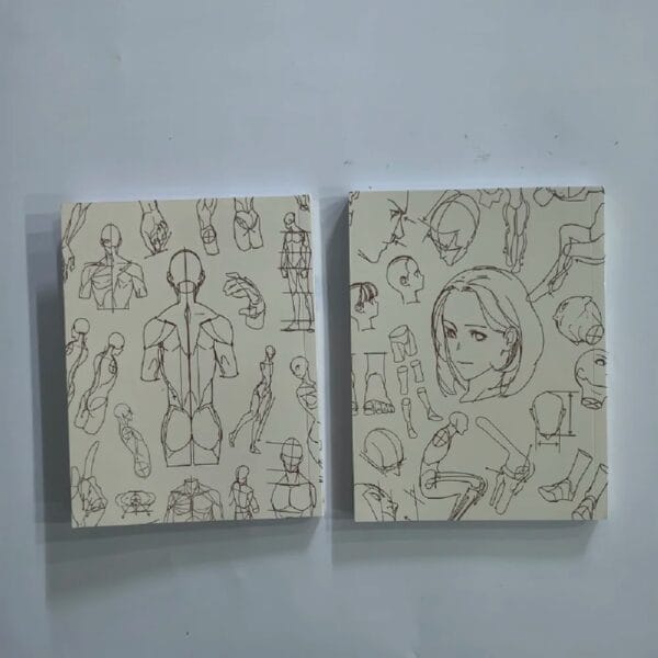 2 Books Bilingual English And Korean : POINT CHARACTER DRAWING TACO Korean Painter's Animation Character Quick Qrawing Art Book - Image 5
