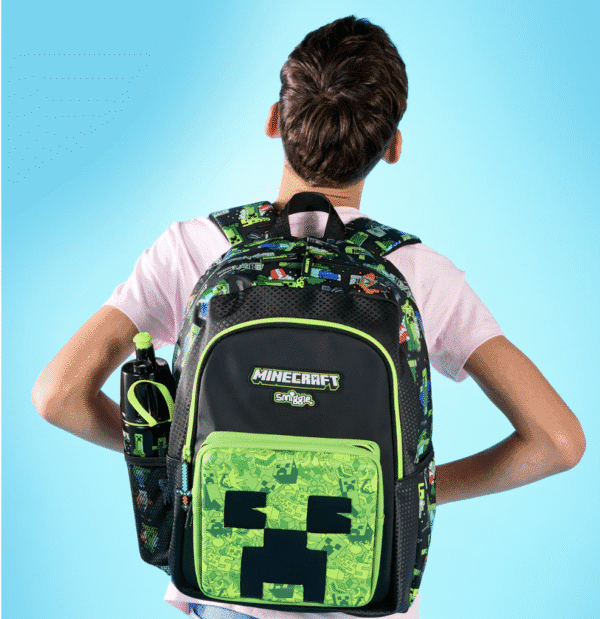 Smiggle Minecraft Junior Character Backpack Australian original smiggle school bag boys children's backpack - Image 3