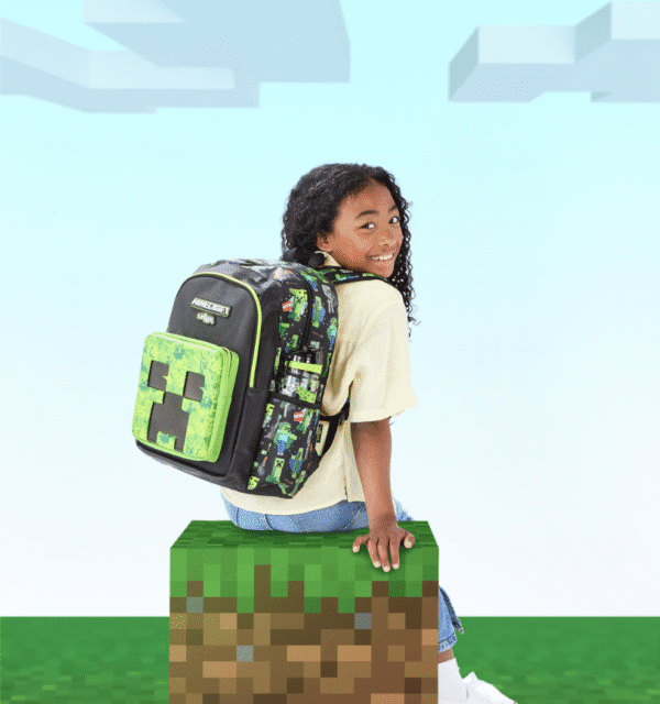 Smiggle Minecraft Junior Character Backpack Australian original smiggle school bag boys children's backpack - Image 2