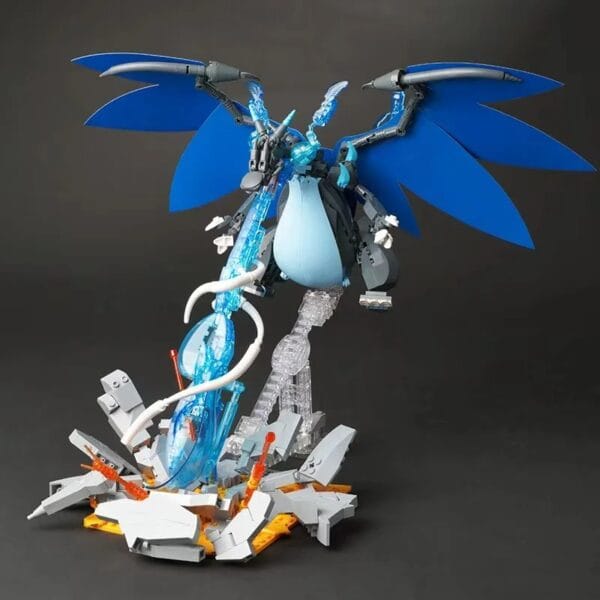 Original Pokemon Assembled Building Blocks Toys Anime Figures Ultra Charizard X Cartoon Model Ornaments Toy Kids Birthday Gifts - Image 4