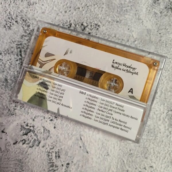 Hip-Hop DJ Nujabes Music Tape Luv(sic) hexalogy Album Cassettes Cosplay Soundtracks Box Car Recorder Walkman Tape Collection - Image 3