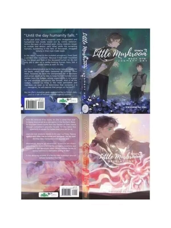 2 Books Little Mushroom Volume 1+2 English Novel Book Paperback